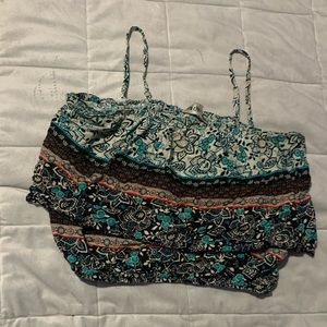 ⭐️ 3/$10 ⭐️ Mimi Chica Spaghetti Strap Layered Tank Top